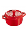 Staub Mini Cocotte Okrągły - 200 ml, Czerwony - nr 1