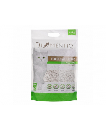 DIAMENTIQ Żwirek Tofu zbrylający 2,5 kg NATURALNY nr 1