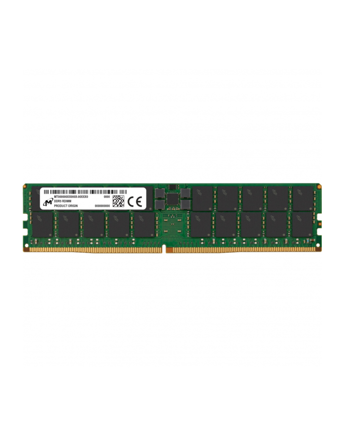 Micron RDIMM 64GB DDR5 2Rx4 5600MHz PC5-44800 ECC REGISTERED MTC40F2046S1RC56BR główny