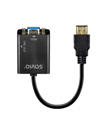 savio Adapter HDMI-VGA z audio AK-76