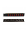 techly Listwa Rack 19 15U, 8x gniazdo UNEL tył, 8x wyłącznik przód - nr 1