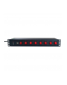 techly Listwa Rack 19 15U, 8x gniazdo UNEL tył, 8x wyłącznik przód - nr 7