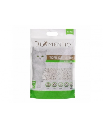 DIAMENTIQ Żwirek Tofu zbrylający 2,5 kg NATURALNY nr 1