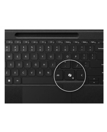 microsoft Klawiatura Surface Pro Flex Commercial Czarna ZRA-00008 nr 1
