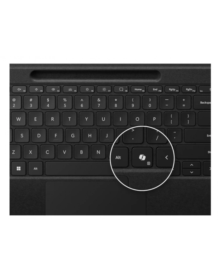 microsoft Klawiatura Surface Pro Flex Commercial Czarna ZRA-00008 główny