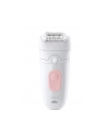 Braun Silk-épil 5 5-000 biało-różowy Głowica:pęset | Liczba prędkości:| Rodzaj zasilania: Akumulatorowe | Dodatkowe funkcje:| Kolor: - nr 15