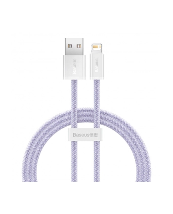 Baseus Dynamic 2 USB do Lightning, 2.4A, 1m (fioletowy)