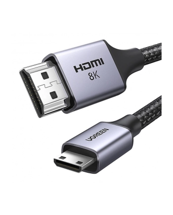 Ugreen HD163 Mini HDMI - HDMI 8K 1m czarny nr 1