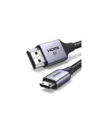 Ugreen HD163 Mini HDMI - HDMI 8K 1m czarny nr 2