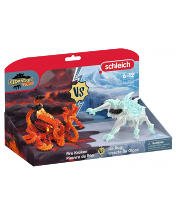 Schleich 70826 Lodowy robal vs Ognisty kraken Eldrador Creatures nr 1