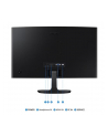 samsung Monitor 24 cale S36GD VA 1920x1080 FHD 16:9 1xD-sub 1xHDMI 4 ms 100Hz zakrzywiony  1800R 2Yd2d (LS24D360GAUXEN) - nr 3