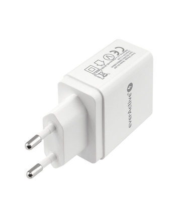 everactive Ładowarka sieciowa 3x USB 3,4A Iq smart charging Biała