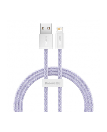 Baseus Dynamic 2 USB do Lightning, 2.4A, 1m (fioletowy)