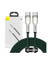Baseus Cafule USB-C do USB-C, 100W, 2m (zielony) - nr 1
