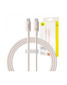 Baseus USB-C do USB-C Habitat Series 100W, 1m (różowy) - nr 1