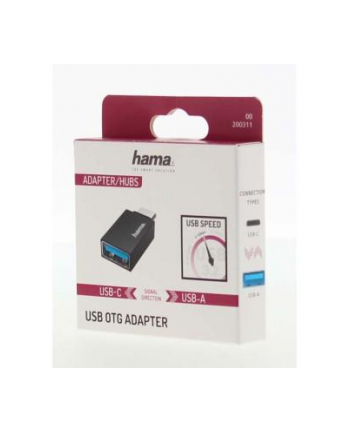 Hama adapter USB-C - USB-A 3.2 adapter | OTG USB-C | USB-A 3.2