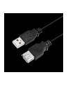 LogiLink USB 5.0m czarny przedłużacz LogiLink USB 2.0 5.0m M/F czarny - nr 1