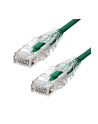 ProXtend Ultra Slim CAT6 U/UTP CU LSZH Ethernet Cable Green 50cm - nr 1