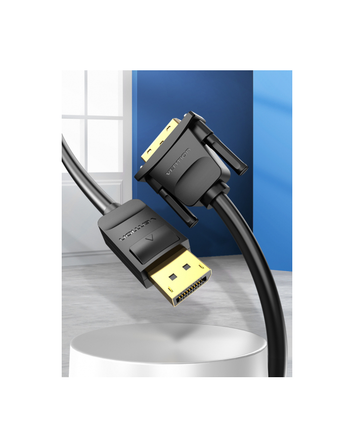 Vention DisplayPort - DVI (24+1), 2m Kabel DisplayPort - DVI (24+1) główny