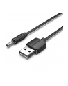 Vention USB do DC Barrel Jack 3.5mm 5V 0,5m Kabel zasilający USB - DC Barrel Jack 3.5mm - nr 1