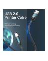 Vention USB-A 2.0 do USB-B 3m Klbel USB 2.0 A - USB-B - nr 6
