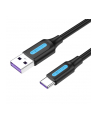 Vention USB 2.0 A do USB-C, 5A,3m Kabel USB 2.0 A - USB-C - nr 1