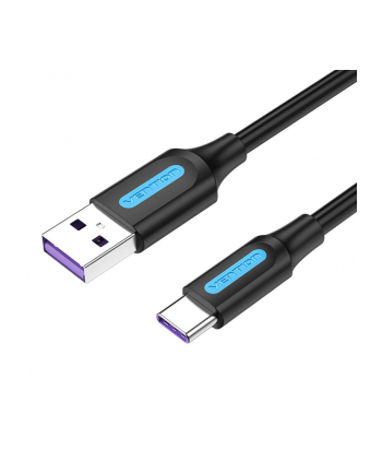Vention USB 2.0 A do USB-C, 5A,3m Kabel USB 2.0 A - USB-C