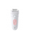 Braun Silk-épil 5 5-000 biało-różowy Głowica:pęset | Liczba prędkości:| Rodzaj zasilania: Akumulatorowe | Dodatkowe funkcje:| Kolor: - nr 3