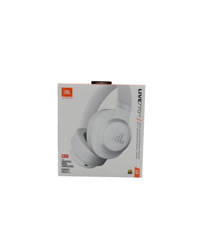 JBL Live 770 NC Białe główny