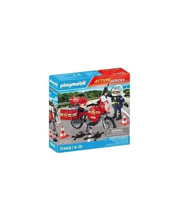 Playmobil 71466 Motocykl Straży Pożarnej Z Akcesoriami nr 2