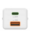 Hama ładowarka sieciowa mini 20W PD/QC 1x USB-C, 1x USB-A biała ładowarka sieciowa | USB-C/USB-A | Power Delivery/Quick Charge | 20W | biała - nr 16