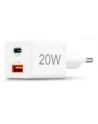 Hama ładowarka sieciowa mini 20W PD/QC 1x USB-C, 1x USB-A biała ładowarka sieciowa | USB-C/USB-A | Power Delivery/Quick Charge | 20W | biała - nr 8
