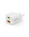 Hama ładowarka mini 30W PD/QC 1x USB-C, 1x USB-A biała ładowarka sieciowa | USB-C/USB-A | Power Delivery/Quick Charge | 30W | biała - nr 12