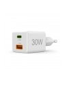 Hama ładowarka mini 30W PD/QC 1x USB-C, 1x USB-A biała ładowarka sieciowa | USB-C/USB-A | Power Delivery/Quick Charge | 30W | biała - nr 28