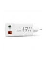 Hama ładowarka sieciowa mini GaN 45W PD/QC 1x USB-C, 1x USB-A biała ładowarka sieciowa | USB-C/USB-A | Power Delivery/Quick Charge | 45W | biała - nr 7