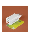 Hama ładowarka sieciowa mini GaN 65W PD/QC 2x USB-C, 1x USB-A biała ładowarka sieciowa | USB-C/USB-A | Power Delivery/Quick Charge | 65W | biała - nr 12