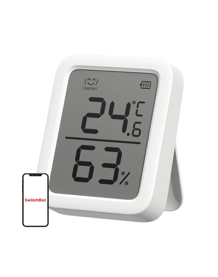 Switchbot Termometr I Higrometr Wewnętrzny Plus Thermometer And Hygrometer 41447 główny