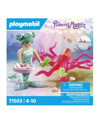Playmobil Princess Magic 71503 Syrenka Ze Zmieniającą Kolory Ośmiornicą nr 1