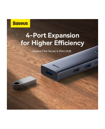 Baseus Hub UltraJoy BS-OH108 4w1 (B0005280A81303) nr 2