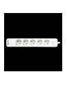 LogiLink 5 gniazd 1.5m biała Listwa zasilająca 5 gniazd CEE 7/3, 2x USB, 1.5m biała - nr 10
