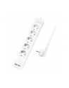 LogiLink 5 gniazd 1.5m biała Listwa zasilająca 5 gniazd CEE 7/3, 2x USB, 1.5m biała - nr 3