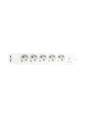 LogiLink 5 gniazd 1.5m biała Listwa zasilająca 5 gniazd CEE 7/3, 2x USB, 1.5m biała - nr 8