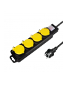 LogiLink 4 gniazda IP44 1.5m Listwa zasilająca 4 gniazda CEE 7/3 zewnętrzna IP44 1.5m - nr 1