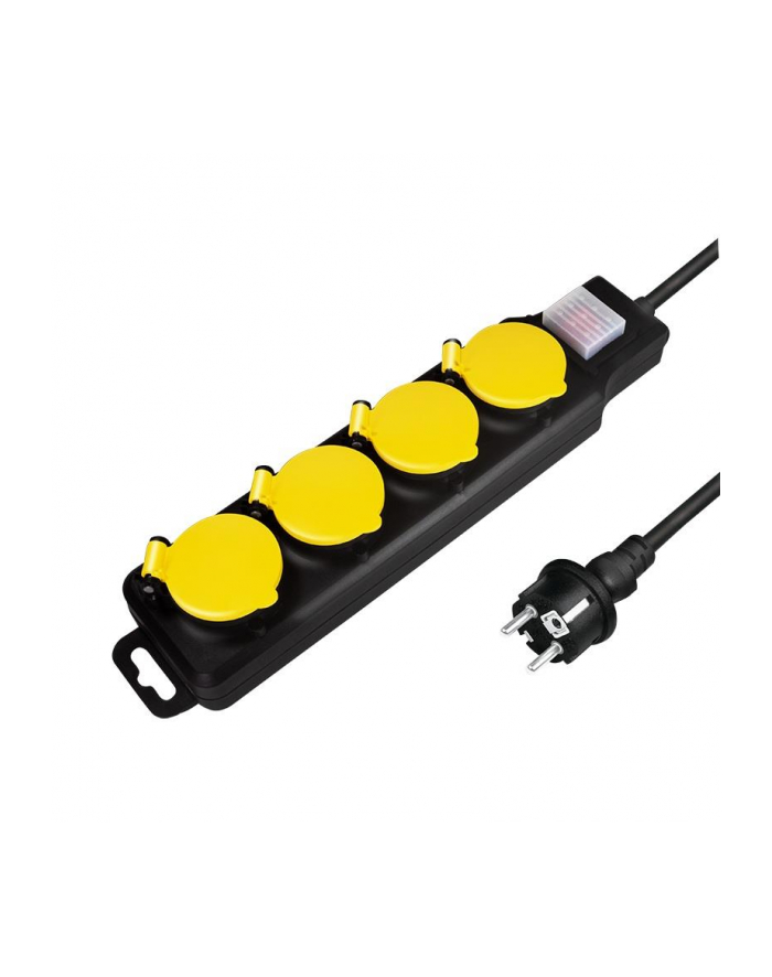 LogiLink 4 gniazda IP44 1.5m Listwa zasilająca 4 gniazda CEE 7/3 zewnętrzna IP44 1.5m główny