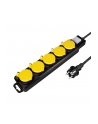 LogiLink 5 gniazd IP44 1.5m Listwa zasilająca 5 gniazd CEE 7/3 zewnętrzna IP44 1.5m - nr 1