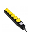 LogiLink 6 gniazd IP44 1.5m Listwa zasilająca 6 gniazd CEE 7/3 zewnętrzna IP44 1.5m - nr 1