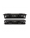Techly Organizer kabli 2U do szaf rack 19 z pokrywą, czarny (ICASECABLEFR2) - nr 4