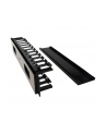 Techly Organizer kabli 2U do szaf rack 19 z pokrywą, czarny (ICASECABLEFR2) - nr 9