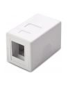 Techly 366327 Obudowa natynkowa na 1 moduł Keystone RJ45 lub RJ11/12 - nr 1