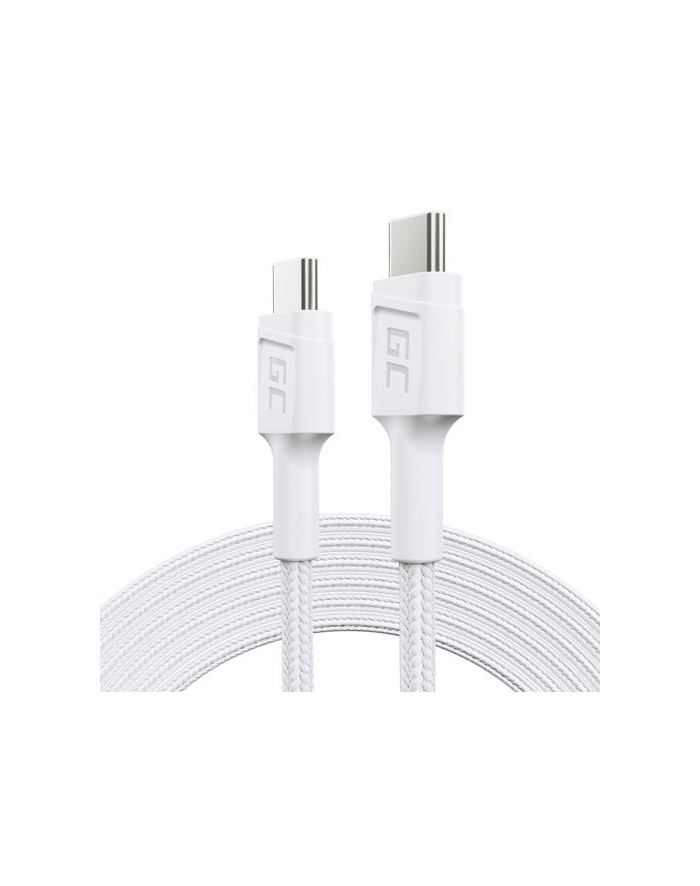 Green Cell Kabel Biały Typ Usb C 2M główny